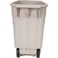 Base Bidone Mobile bin 100 L Rubbermaid beige  50.5 x 52.5 x 80 cm R002218