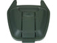 Coperchio per bidone portarifiuti Rubbermaid Mobile Bin 100 L verde R002222