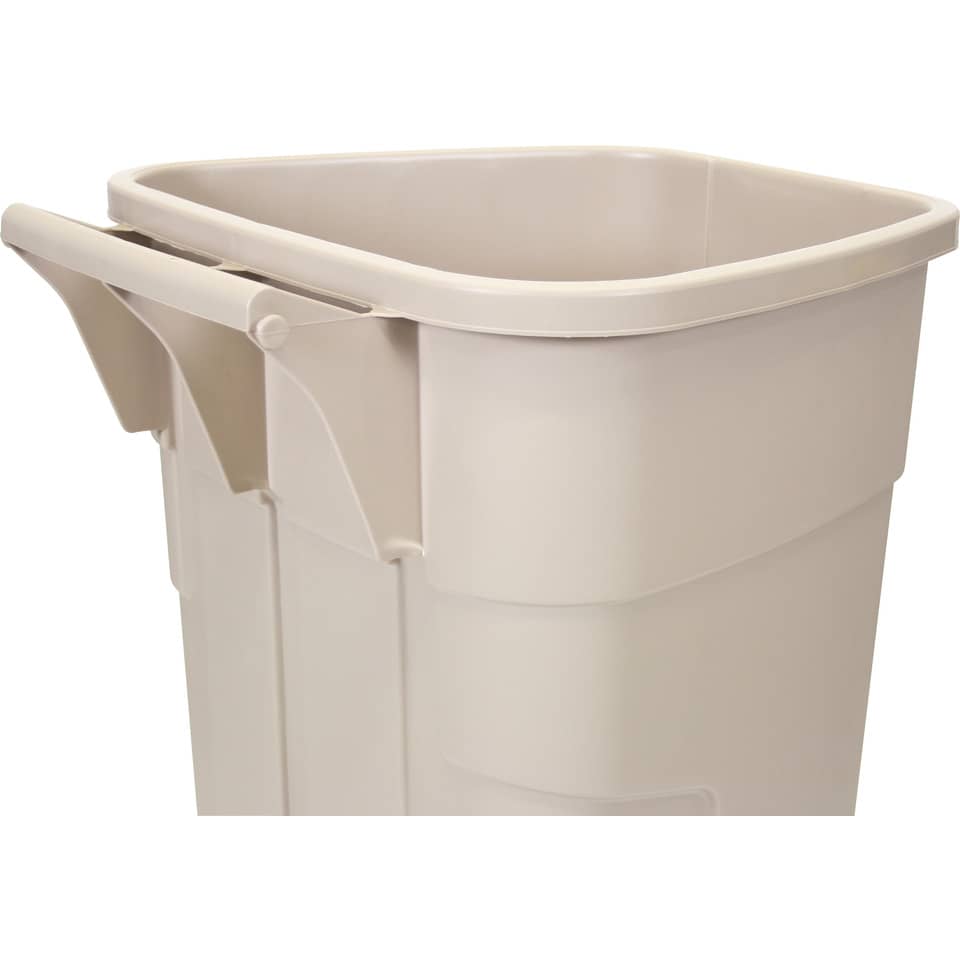 Base Bidone Mobile bin 100 L Rubbermaid beige  50.5 x 52.5 x 80 cm R002218