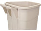 Base Bidone Mobile bin 100 L Rubbermaid beige  50.5 x 52.5 x 80 cm R002218