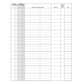 Registro protocollo esportatori data ufficio 10 pagg. 31x24,5 cm DU139400000