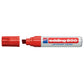 Marcatore permanente edding 800 punta scalpello 4-12 mm rosso 4-800002