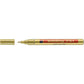 Marcatore a vernice edding 751 punta conica 1-2 mm oro 4-751053