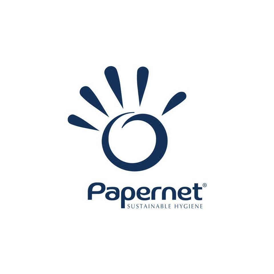 Asciugamani interfogliati piegati a C Papernet 2 veli - 23x32 cm - bianco - fascetta da 152 fogli - 400790