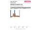 Ripiani per scaffalatura Paperflow RANG'ECO ad incastro regolare faesite beige 100x60 cm  Conf. 3 pezzi - K603165