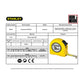 Flessometro STANLEY Tylon 3 m x 13 mm nastro in metallo - gancio per cintura M30487
