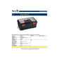 Portautensili TERRY Tool Case 22" 55x31x26 cm nero/rosso 1001355