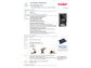 Datario con testo PAGATO TRODAT PRINTY ECO 4750/L2 in plastica 41x24 mm blu-rosso - 141062