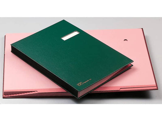 Libri Firma Fraschini 14 intercalari dorso in tela rosso 614-DR