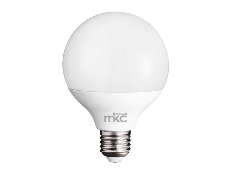 Lampadina MKC Globo LED E27 1100 lumen bianco caldo 499048042
