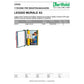 Leggio murale T-Technic Tarifold® con 10 buste in PVC A3 413109