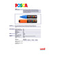 Marcatore a tempera POSCA Uni-Ball punta a scalpello 8 mm giallo M PC8K G