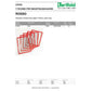 Buste per leggio Tarifold® T-Technic A4 rosso - PVC bordo rinforzato Conf. 10 pezzi - 114001