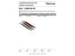 Dorsini triangolari Methodo 297 mm dorso 12 mm blu scatola da 50 pezzi - X801205