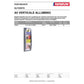 Espositori da terra Paperflow alluminio 5 scomparti per formati A5 22,8x9,8x65 cm - K540635