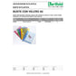 Buste con bottone Tarifold® T-Collection chiusura in velcro - A5 conf. 6 buste - 510259