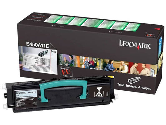 Toner return program Lexmark nero E450A11E