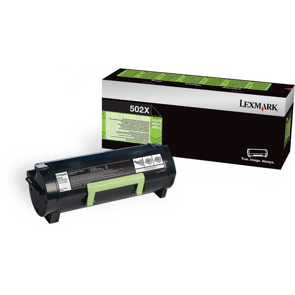 Toner altissima resa return program 502X Lexmark nero 50F2X00