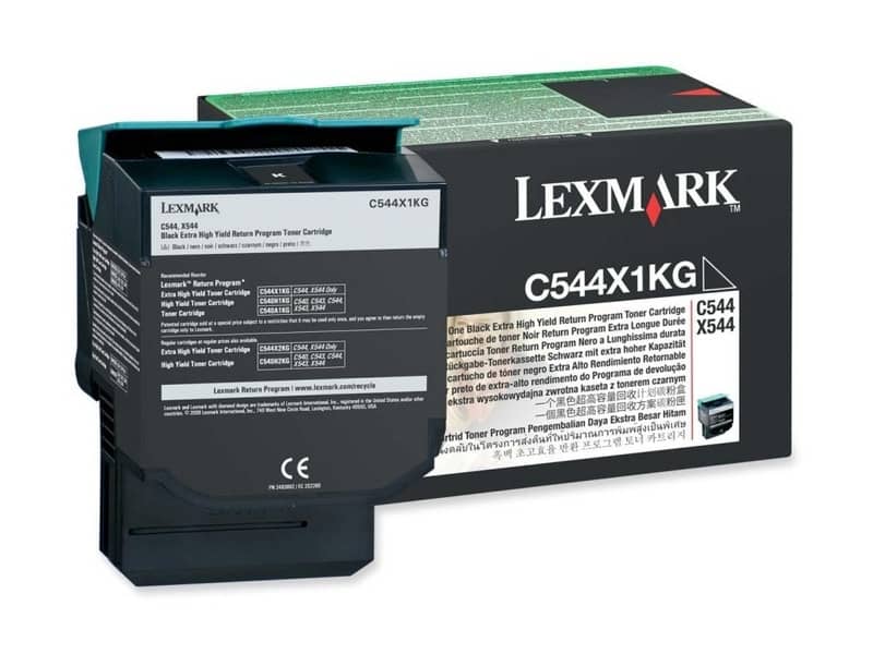 Toner return program Lexmark nero  C544X1KG