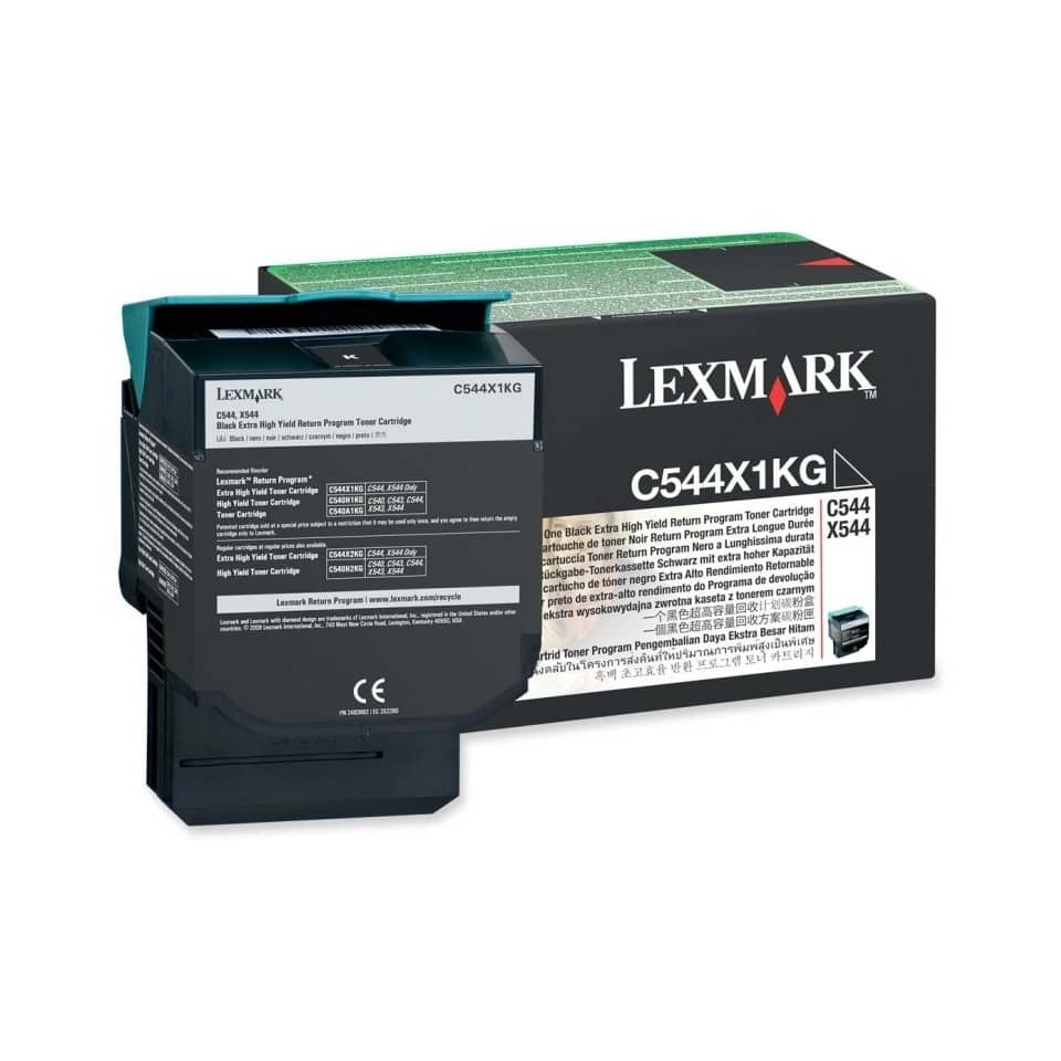 Toner return program Lexmark nero  C544X1KG