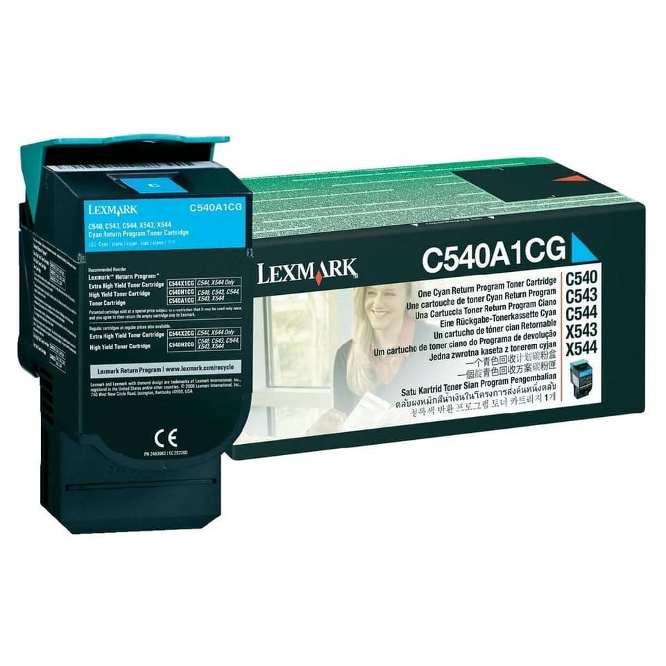 Toner return program Lexmark ciano  C540A1CG