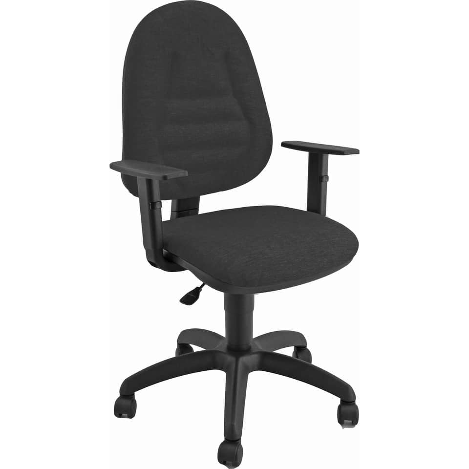 Sedia operativa girevole Unisit Metis MTPRO Eco Smart - rivestimento Eco nero - MTPRO/EN