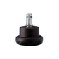 Piedini per sedie Unisit - Kit 5 piedini nero Conf. 5 pezzi - ACCPD5