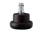 Piedini per sedie Unisit - Kit 5 piedini nero Conf. 5 pezzi - ACCPD5