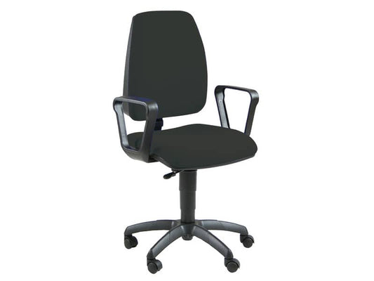 Sedia operativa girevole Unisit Jupiter JUBR Eco smart - rivestimento ignifugo nero - con braccioli - JUBR/IN