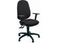 Sedia operativa girevole Unisit Giano GIGI Eco Smart rivestimento PPL nero - braccioli inclusi - GIGI/BR3D/EN