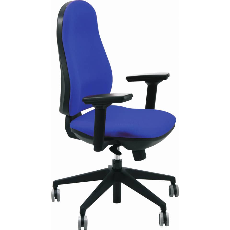 Sedia girevole operativa Unisit Ariel AIER Eco smart - rivestimento Eco blu AIER/EB