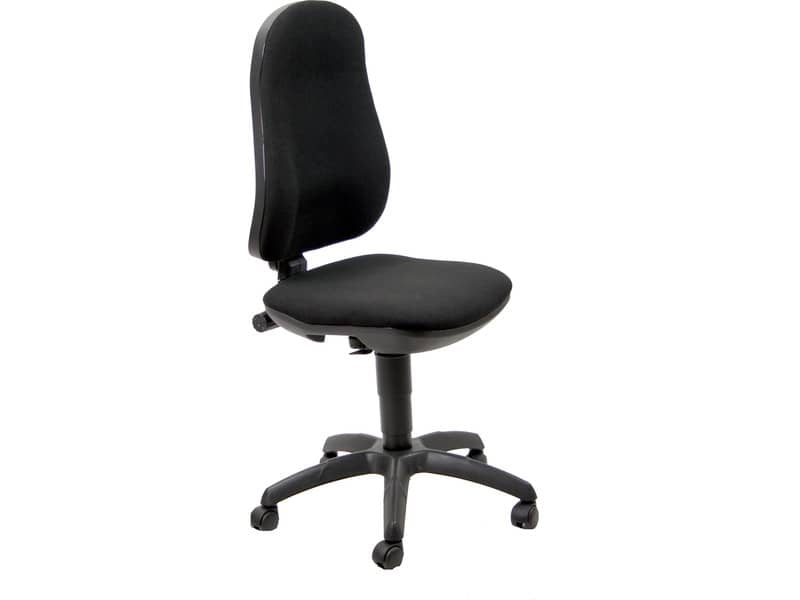Sedia girevole operativa Unisit Ariel AICP Eco smart rivestimento ignifugo nero - AICP/IN