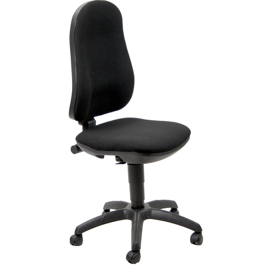 Sedia girevole operativa Unisit Ariel AICP Eco smart rivestimento ignifugo nero - AICP/IN