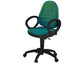 Sedia operativa girevole Unisit Metis MTA Eco Smart - rivestimento Eco verde -MTAS/EV