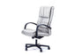 Poltrona direzionale girevole Unisit Gemini GMPY schienale fisso rivestimento similpelle bianco - GMPY/KQ