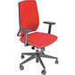 Sedia operativa girevole Unisit Larissa LR1SE - rivestimento Eco rosso - LR1SE/ER