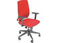 Sedia operativa girevole Unisit Larissa LR1SE - rivestimento Eco rosso - LR1SE/ER