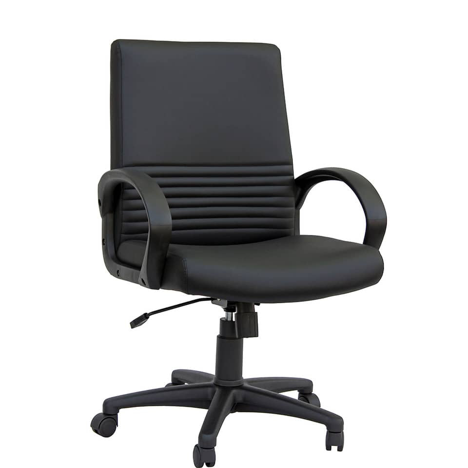 Poltrona Direzionale Unisit Chorus CHD Eco Smart similpelle nero CHD/KN