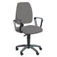 Sedia operativa girevole Unisit Jupiter JUBR Eco smart - rivestimento ignifugo grigio scuro - con braccioli - JUBR/IT
