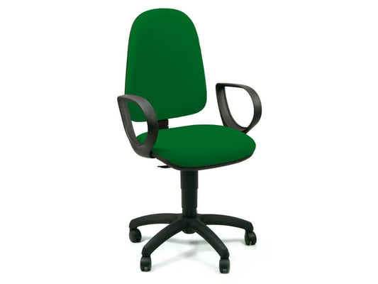 Sedia operativa girevole Unisit Jupiter JUSB/SB Eco smart - rivestimento Eco verde - JUSB/SB/EV