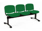 Panca 3 posti attesa Unisit Dado D53P - rivestimento Eco verde D53P/EV