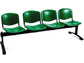 Panca 4 posti attesa Unisit Dado D54P - rivestimento Eco verde D54P/EV