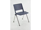 Sedia visitatore a 4 gambe Unisit Revolution RECP - schienale rigido rete PPL blu - conf. 2 pezzi - RECP/2/BL