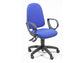 Sedia operativa girevole Unisit Jupiter JUYG Eco smart rivestimento Eco blu - con braccioli - JUYG/BRJ/EB