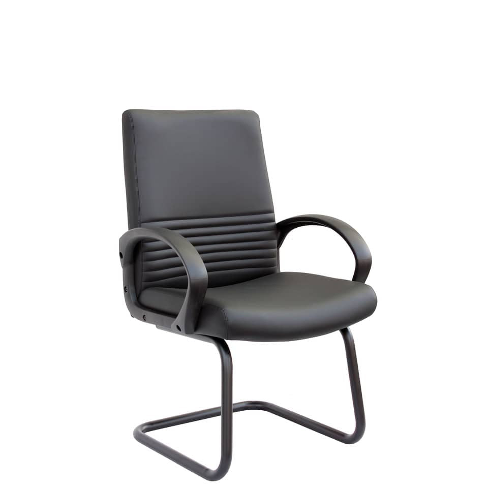 Sedia direzionale Unisit Chorus CHV interlocutore Eco Smart similpelle nero - CHV/KN