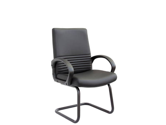 Sedia direzionale Unisit Chorus CHV interlocutore Eco Smart similpelle nero - CHV/KN
