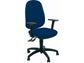 Sedia operativa girevole Unisit Giano GIGI Eco Smart rivestimento ignifugo blu braccioli inclusi - GIGI/BR3D/IB