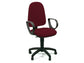 Sedia operativa girevole Unisit Jupiter JUSB/SB Eco smart rivestimento ignifugo bordeaux - JUSB/SB/ID