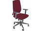 Sedia operativa girevole Unisit Larissa LR1S - rivestimento ignifugo bordeaux - LR1S/ID
