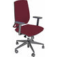Sedia operativa girevole Unisit Larissa LR1S - rivestimento ignifugo bordeaux - LR1S/ID